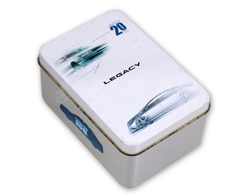 汽車電源包裝鐵盒 汽車電源包裝鐵盒正面圖