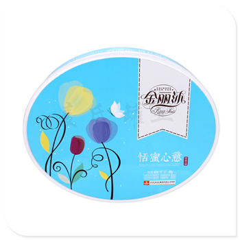 大號月餅圓盒鐵盒,定做食品鐵皮盒子