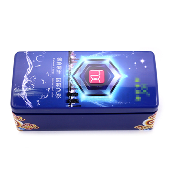 方形化妝品鐵盒,彩妝鐵盒設計,玻尿酸原液鐵盒包裝