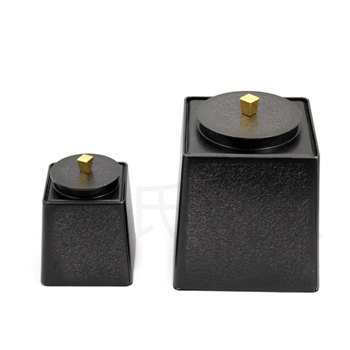 大號柑普茶鐵罐印刷,手敲紋茶葉鐵罐,梯形鐵罐設計