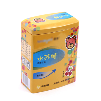 水蘇糖固體飲料鐵盒,兒童水蘇糖復(fù)合粉金屬鐵盒