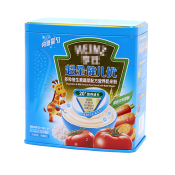 大號嬰幼兒營養奶米粉馬口鐵罐,米粉鐵罐加工廠家