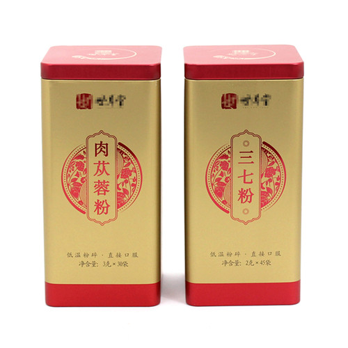 三七粉馬口鐵盒 三七粉馬口鐵盒